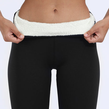 Warm and duveted Cashmere Tight Thermal Pants Autumn And Winter Cashmere Leggings For Women